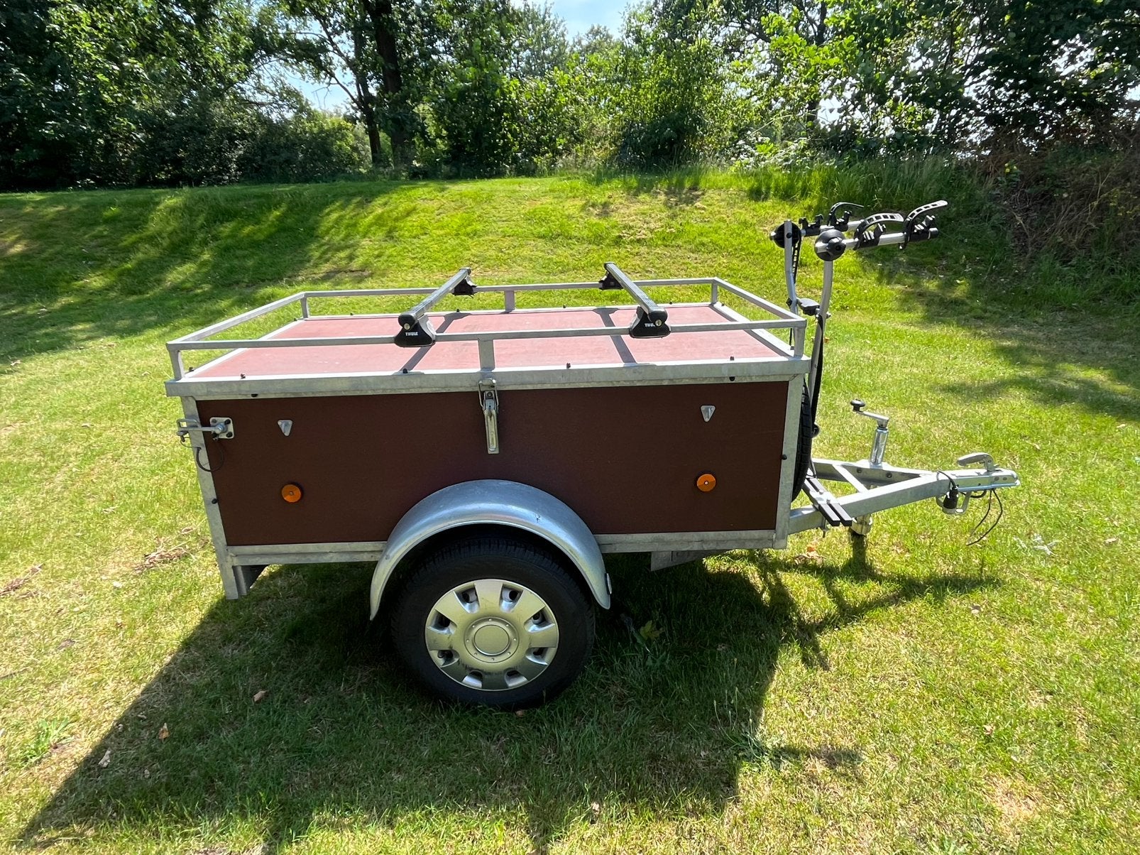 Bagagewagen te huur voor je welverdiende vakantie ., Auto diversen, Ophalen of Verzenden, Zo goed als nieuw