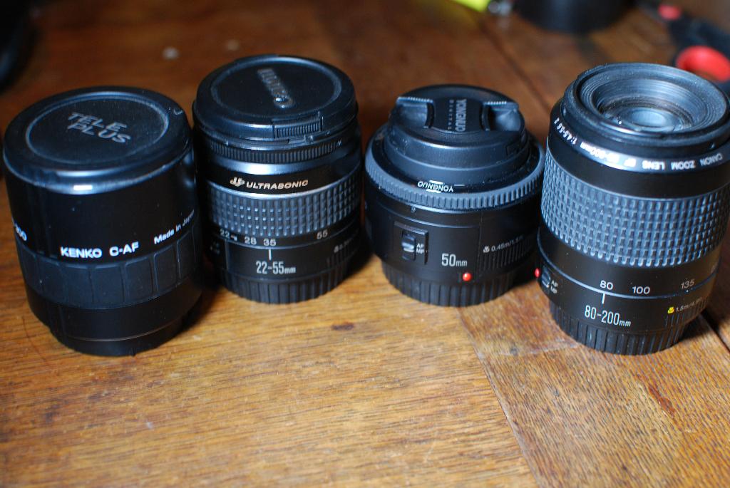 Canon EF lenzen, Audio, Tv en Foto, Fotografie | Lenzen en Objectieven, Ophalen, Gebruikt, Standaardlens