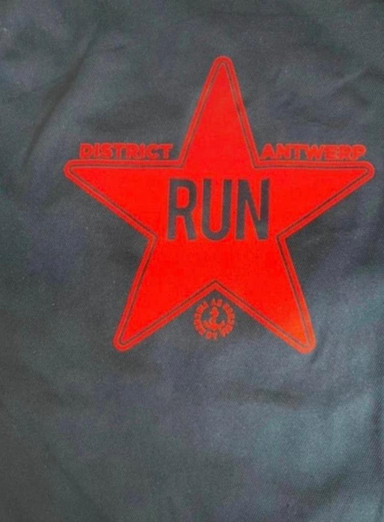 T-shirt Red Star Run Antwerpen (2022), Ophalen of Verzenden, Nieuw, Maat 48/50 (M), Blauw