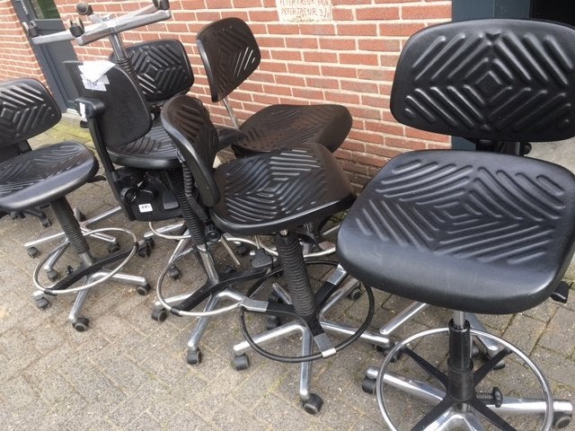 Werkstoelen / Stuurstoel voor in de boot, Ophalen, Gebruikt, -, Zwart