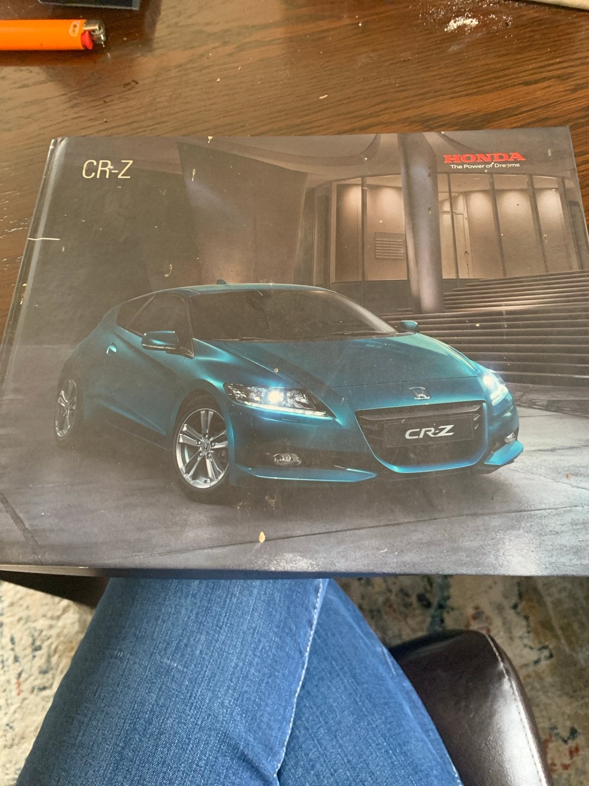 Honda CR-Z Brochure - Origineel en in goede staat, Boeken, Ophalen of Verzenden, Zo goed als nieuw, Honda
