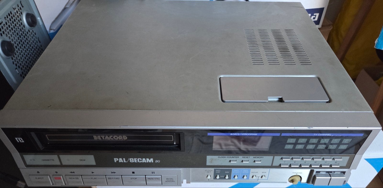 Sanyo Betacord VTC-M10 Betamax Videorecorder PAL/SECAM BG, Ophalen of Verzenden, Gebruikt, Betamax-speler of -recorder