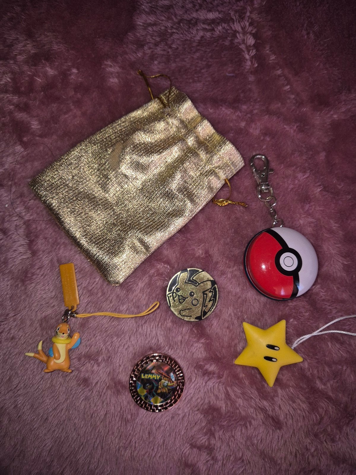 Pokémon verzameling: munten, sleutelhanger en meer, Ophalen of Verzenden, Gebruikt, Overige typen