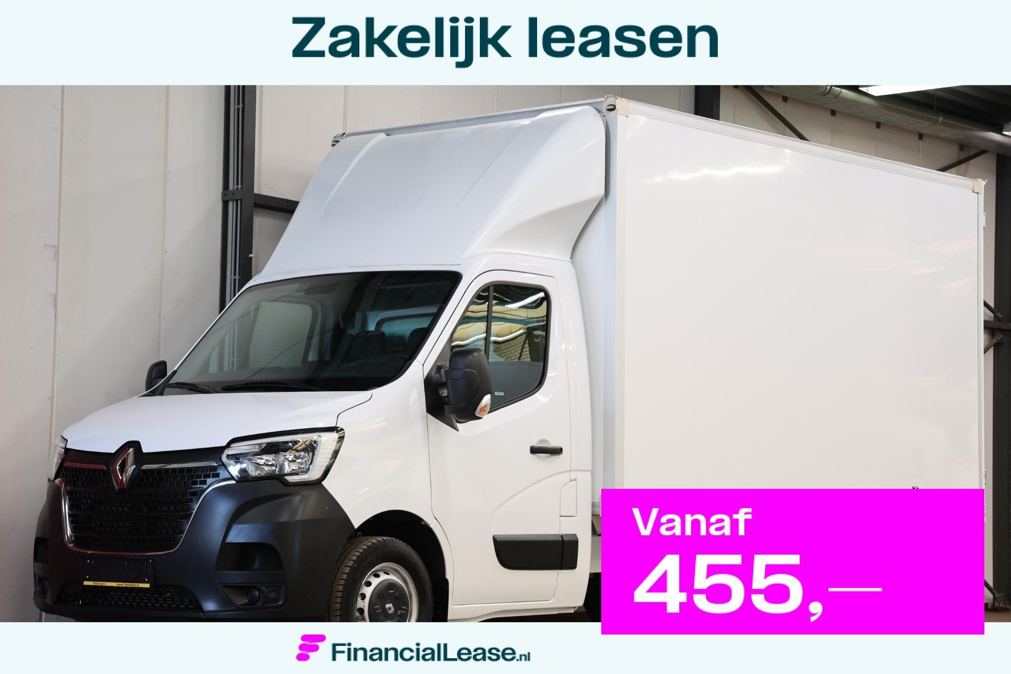 Renault Master 2.3 dCi 145 BAKWAGEN MEUBELBAK, Voorwielaandrijving, 145 pk, Stof, Gebruikt