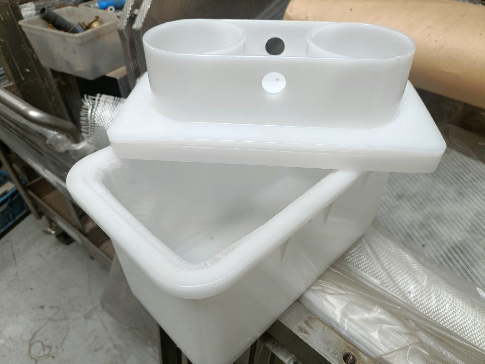 Kaasvormen kadova + blok vormen
Broodkaas 4-5kg compleet en, Ophalen