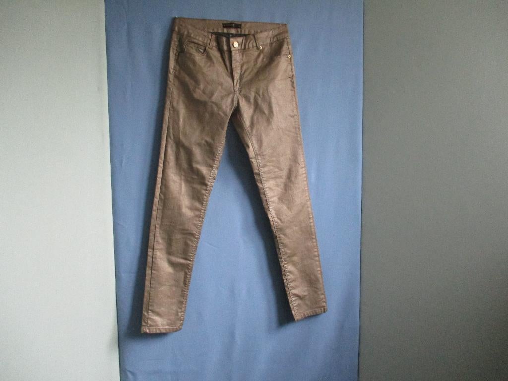 Supertrash broek model Peppy Metalic maat 29, Kleding | Dames, Overige kleuren, Supertrash, Verzenden, Zo goed als nieuw