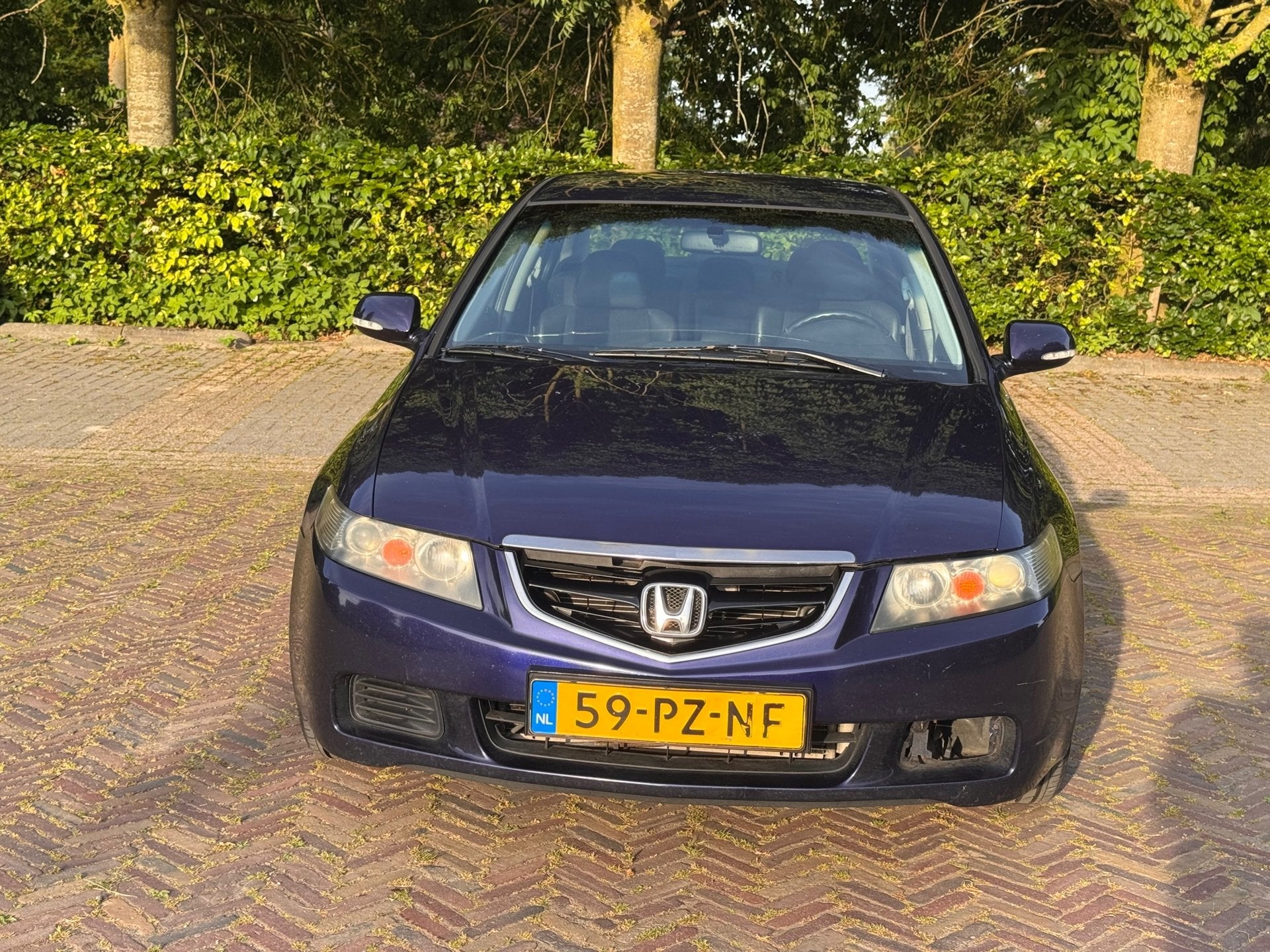 Honda Accord 2.0i Comfort uit 2005, Auto's, 1998 cc, Gebruikt, Zwart, 4 cilinders