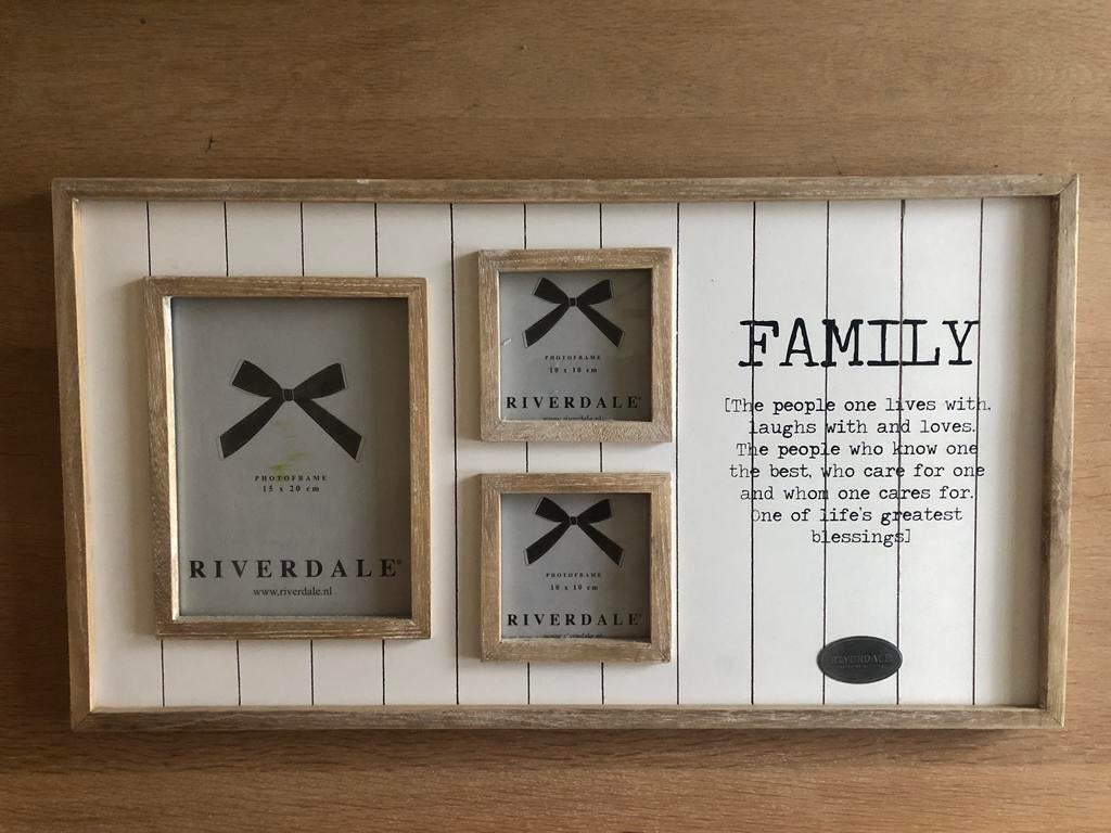 Riverdale family + love fotolijst, Ophalen of Verzenden, Zo goed als nieuw