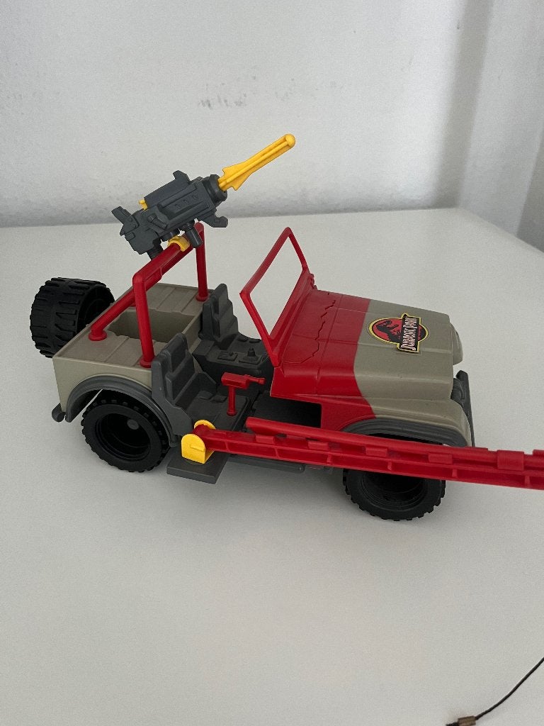 Jurassic Park Kenner 1993 – Bush Devil Tracker Jeep Vintage, Verzenden, Gebruikt