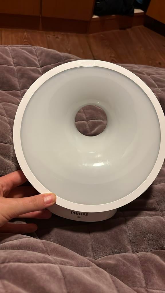 Philips Wake-up Light HF3671 - Wekker met licht en geluid, Witgoed en Apparatuur, Wekkers, Zo goed als nieuw, Digitaal, Ophalen of Verzenden