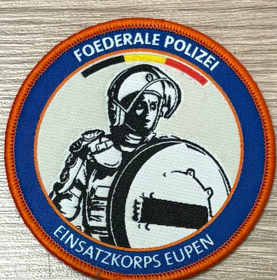 Politie patch, Verzamelen, Militaria | Algemeen, Ophalen of Verzenden, Overige soorten, Nederland, Embleem of Badge