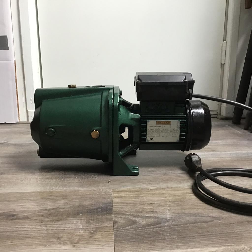 Tallas G80 waterpomp i.g.st., Tuin en Terras, Waterpompen, Ophalen of Verzenden, Gebruikt, Elektrisch, Beregeningspomp