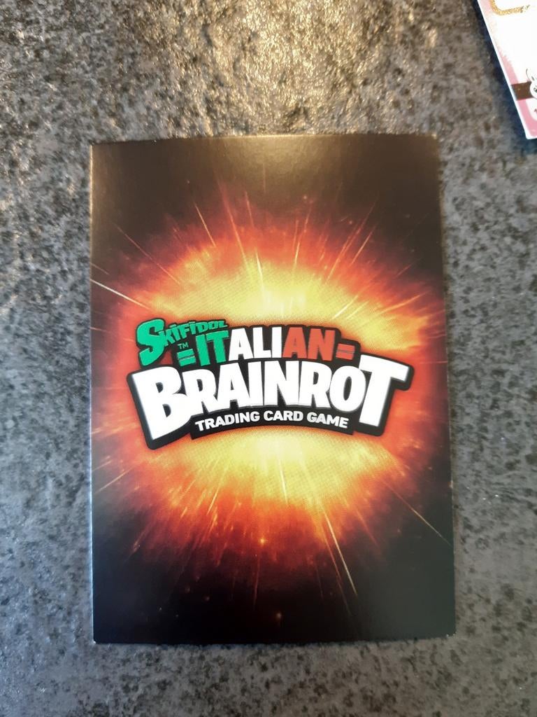 Skifidol The Italian Brainrot TCG - 16 kaarten, Ophalen, Nieuw, Meerdere kaarten