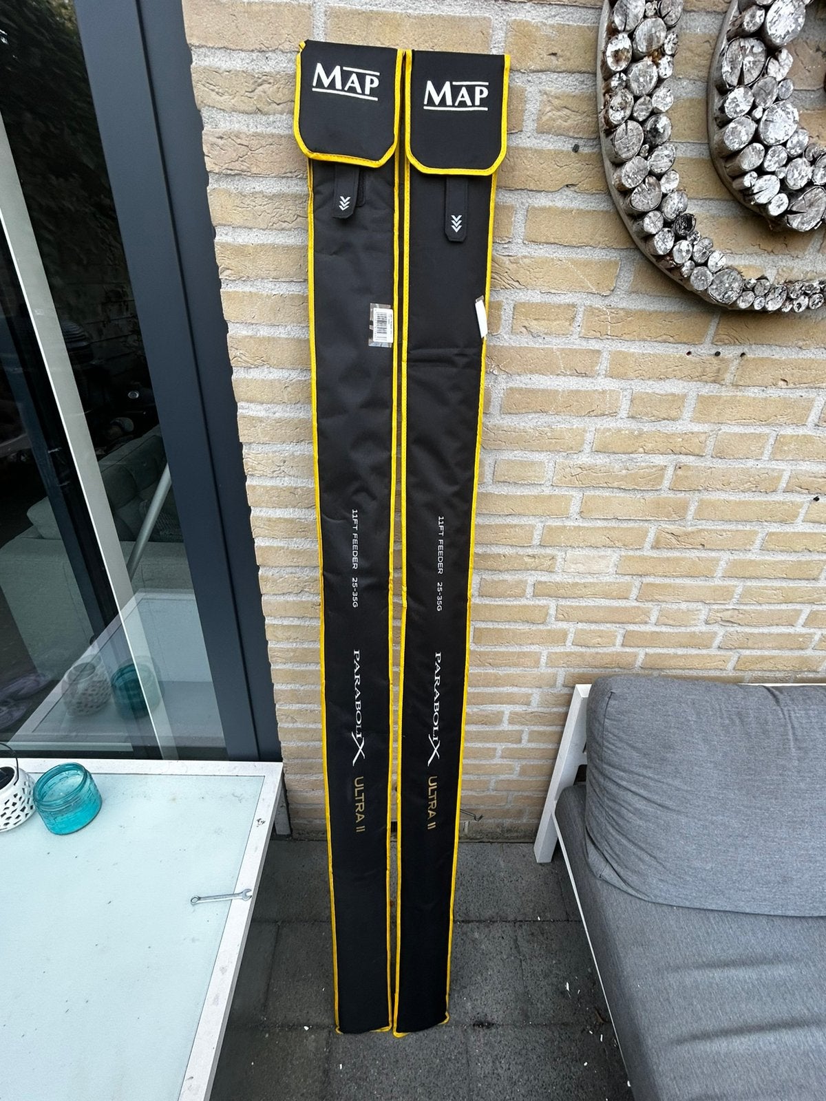 Map parabolix ultra 2      11ft 25-35 gram werpgewicht, Ophalen, Zo goed als nieuw, Werphengel