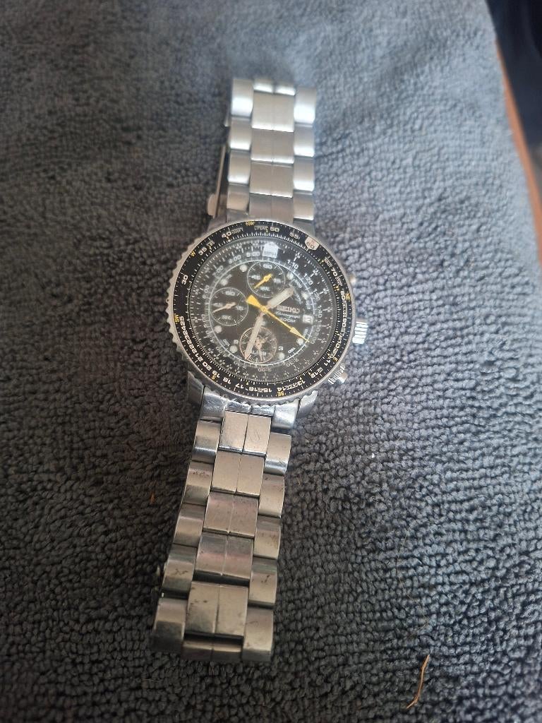 Seiko flightmaster horloge,Seiko horloge en TWsteel horloge, Sieraden, Tassen en Uiterlijk, Horloges | Heren, Ophalen, Gebruikt