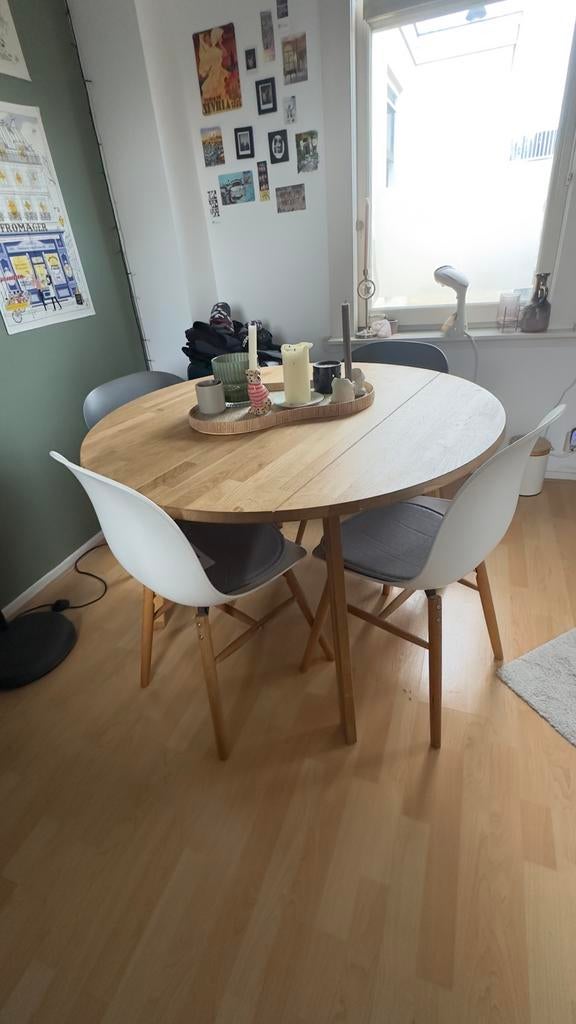 Houten tafel, Ophalen, Zo goed als nieuw, Rechthoekig, 50 tot 100 cm