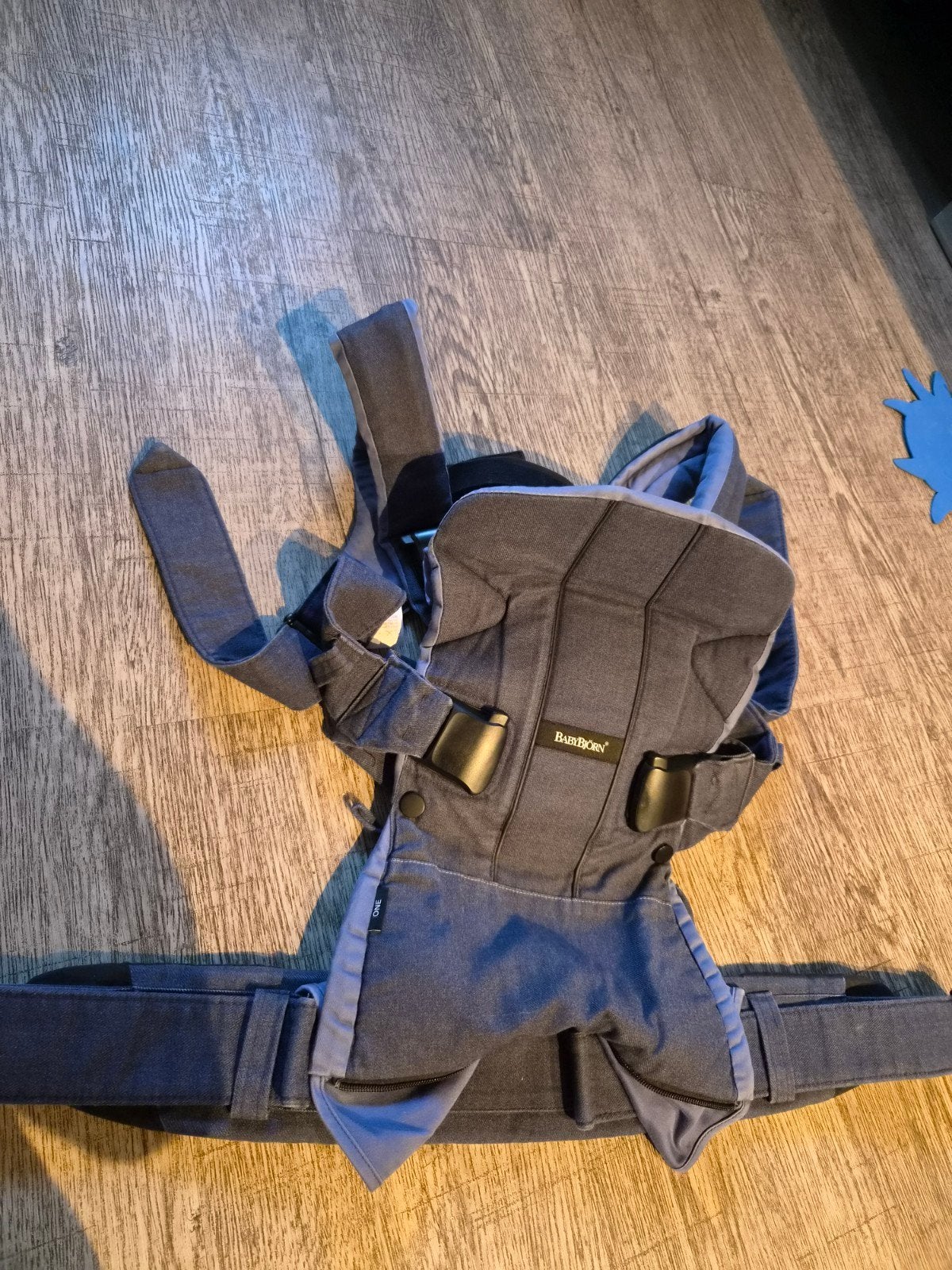 Baby Björn draagzak met warme jas voor ouder en kind, Ophalen