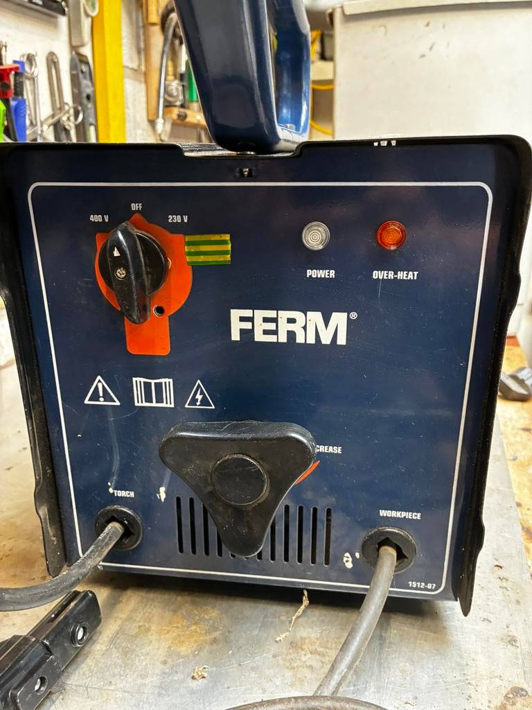 FERM wem1035 lasapparaat, Ophalen, Gebruikt, Elektroden