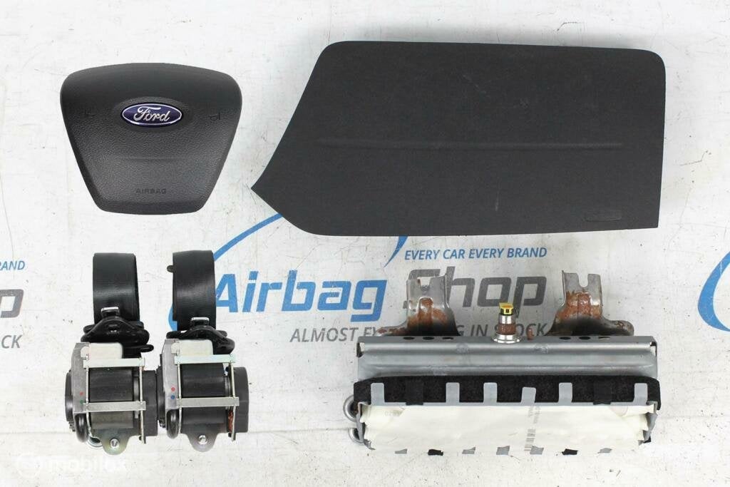 Airbag set – Paneel zwart Ford Transit (2015-heden)