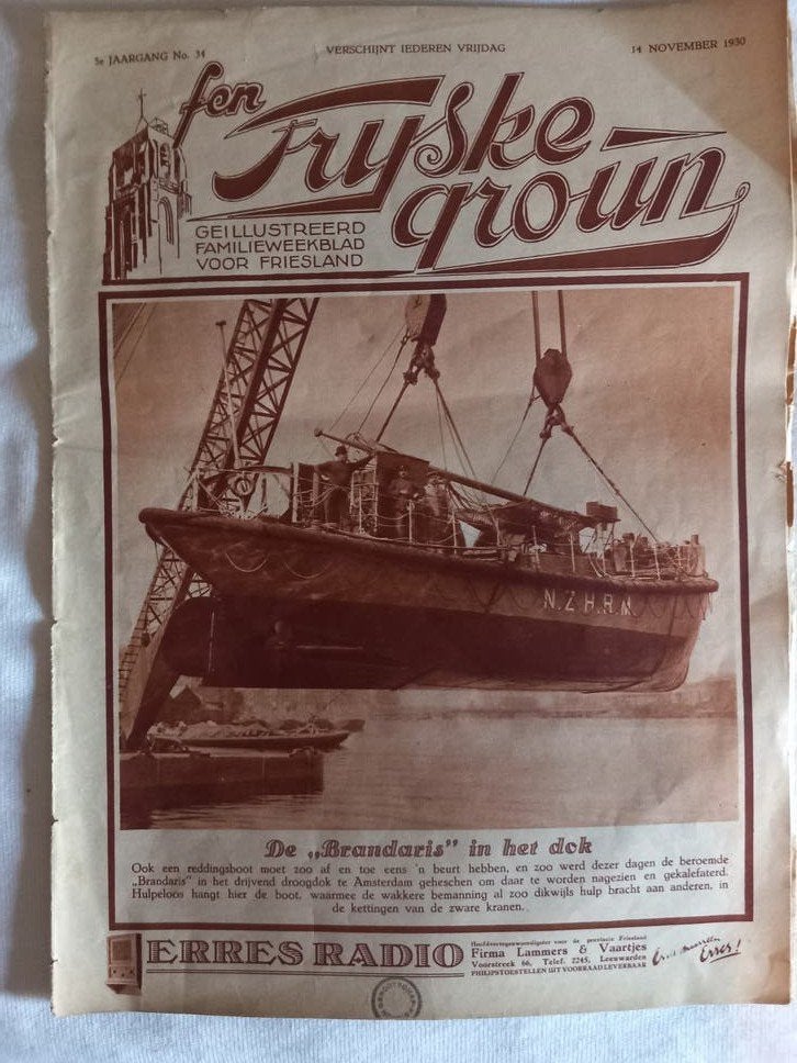 Fen fryske Groun - familieweekblad voor Friesland 1930 frysk, Ophalen of Verzenden, 1920 tot 1940, Nederland, Tijdschrift