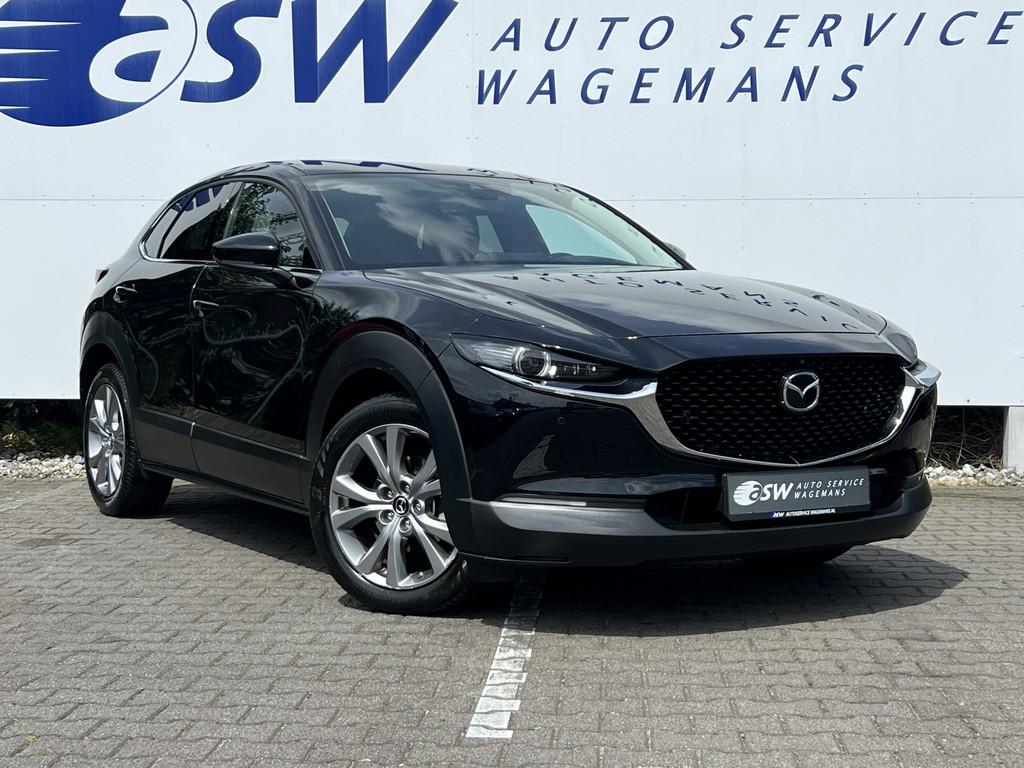 Mazda CX-30 2.0 e-SkyActiv-G M Hybrid Sportive | ACC | Bose, 1998 cc, Stof, 4 cilinders, Zwart