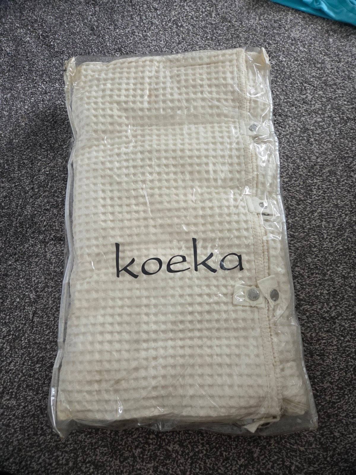 Koeka Slaapzak Antwerp Crème Wafel voor Peuters, Ophalen of Verzenden, Zo goed als nieuw, Slaapzak, Koeka