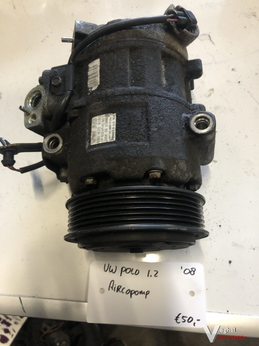 Vw Polo 1.2 2008  Aircopomp, Auto-onderdelen, Airco en Verwarming, Gebruikt, -, -, Ophalen of Verzenden