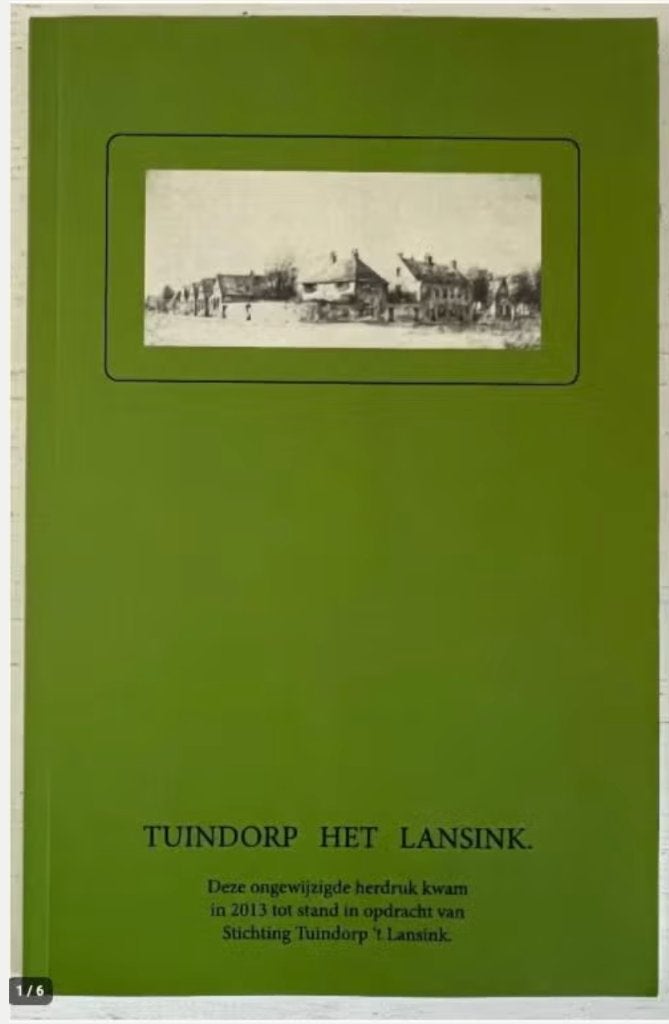 Tuindorp Het Lansink - Hengelo’sche Bouwvereeniging, Ophalen of Verzenden, Zo goed als nieuw