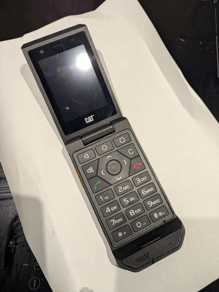 Cat S22 Flip (plus extra batterij, Telecommunicatie, Mobiele telefoons | Overige merken, Inklapmodel, Ophalen of Verzenden, Zo goed als nieuw