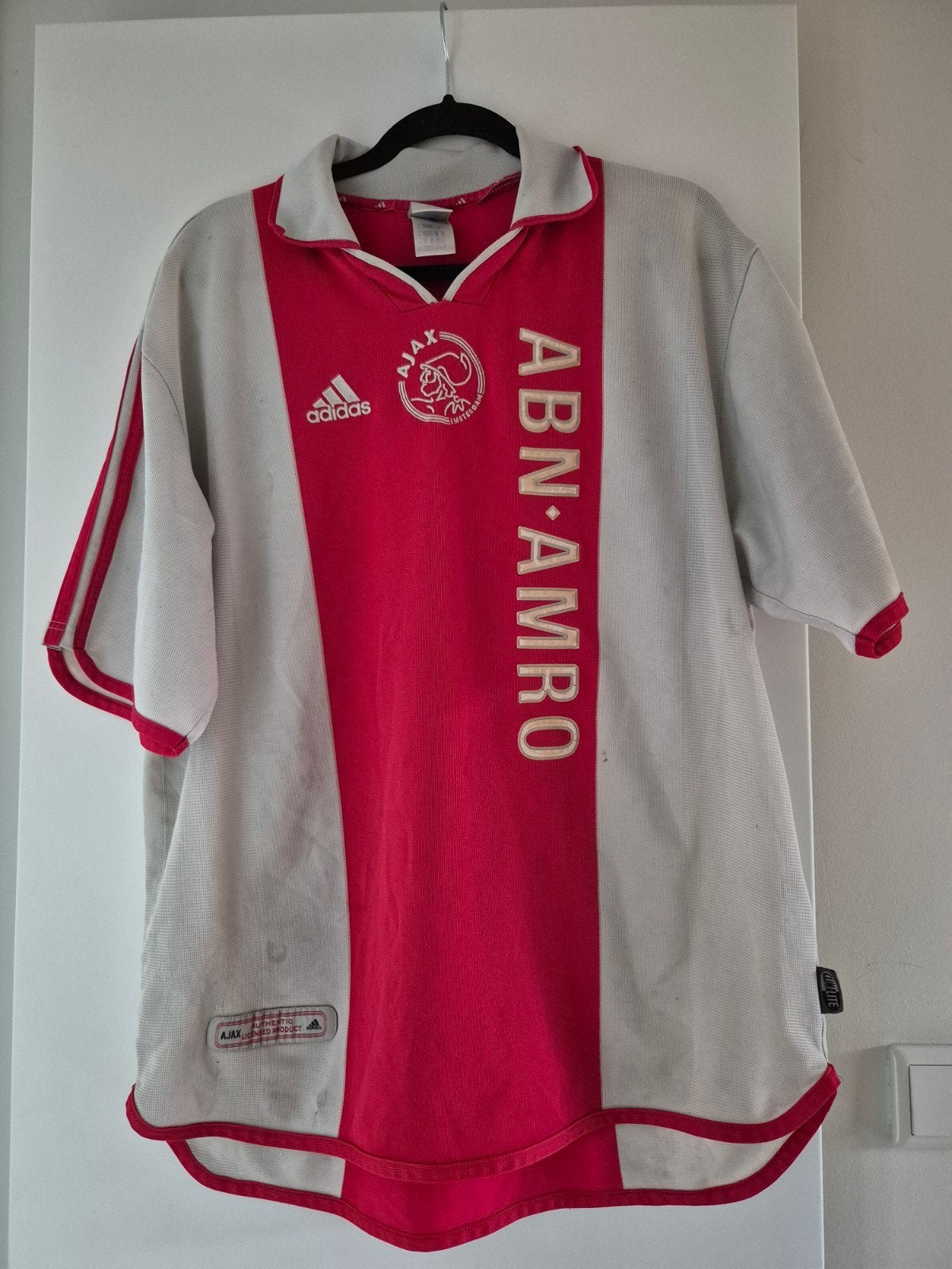 Vintage Adidas Ajax Thuisshirt 2000-2001 (Maat XXL), Overige maten, Ophalen of Verzenden, Adidas, Voetbal