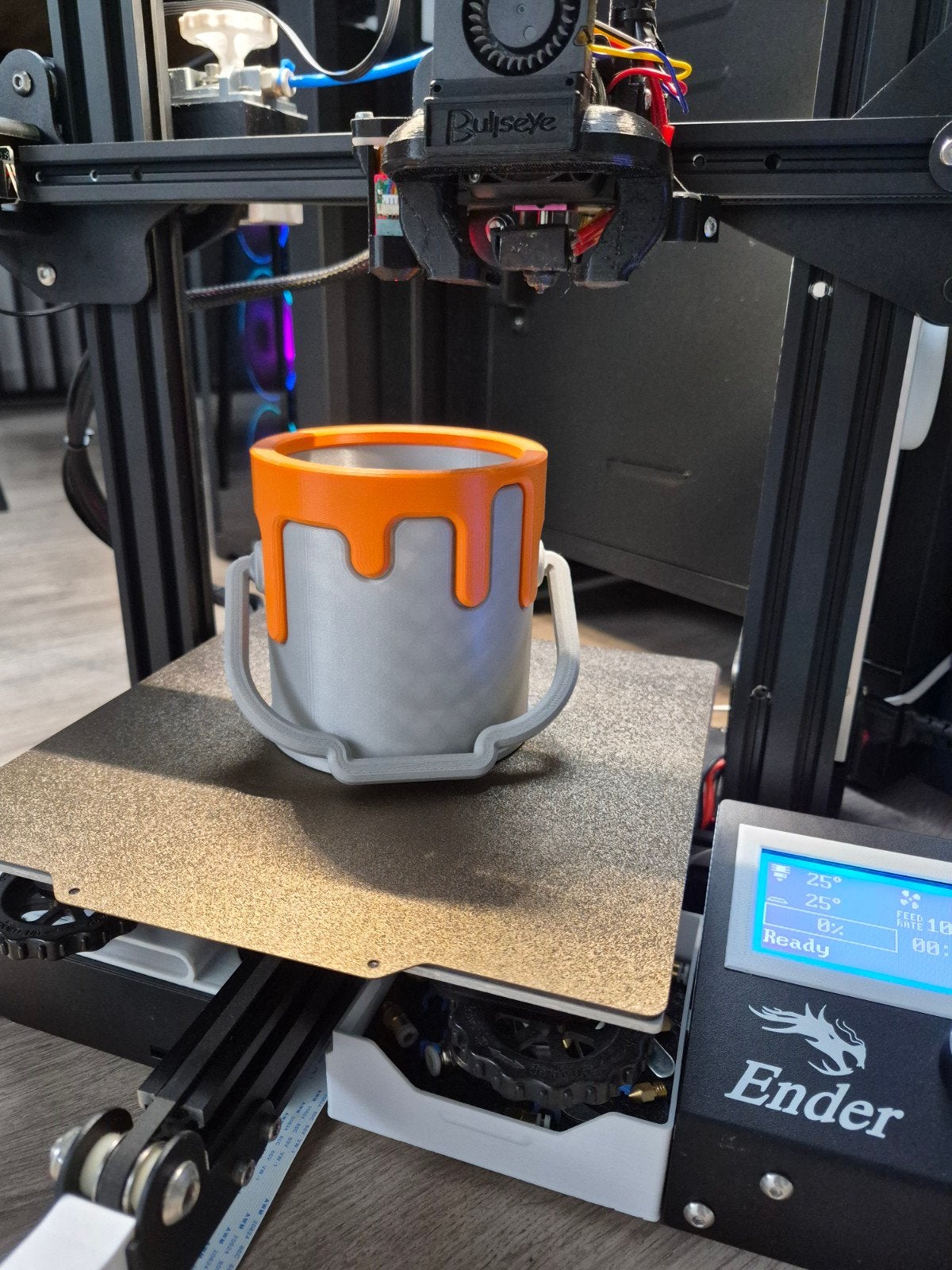 Creality Ender 3 – Klipper – Raspberry Pi 3B & meer., Gebruikt, Ophalen of Verzenden, Filament, Creality