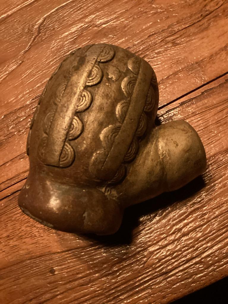Antieke Afrikaanse Pijp - Uniek Decoratief Stuk, Ophalen of Verzenden