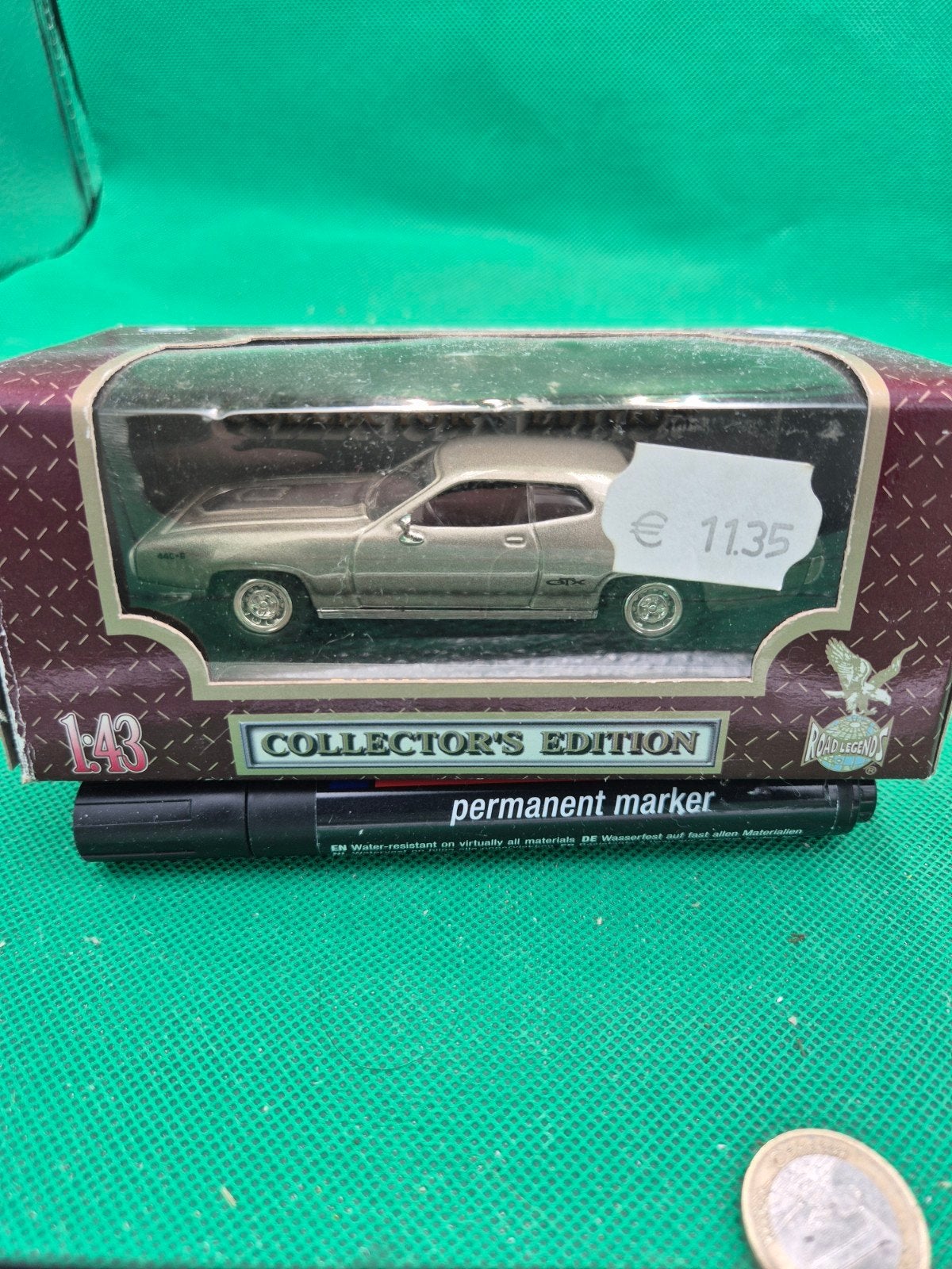 232 Plymouth GTX 1971 1/43 roadlegens, Ophalen of Verzenden, Zo goed als nieuw, Auto, Overige merken