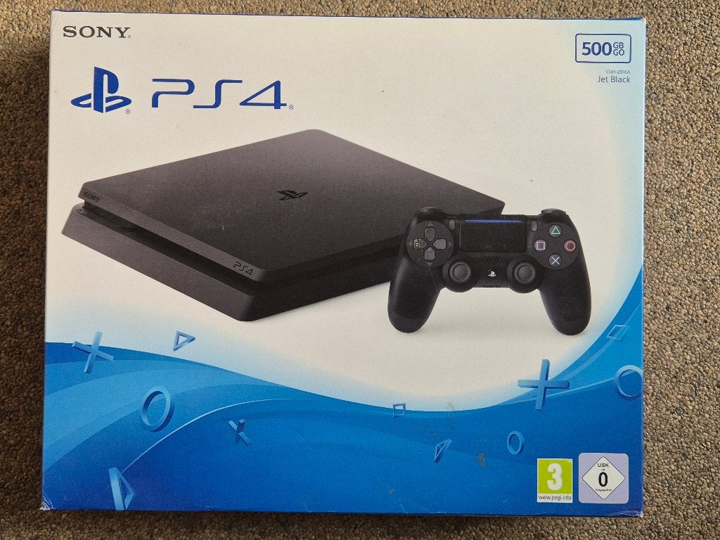 PS4 slim 500gb, Spelcomputers en Games, Spelcomputers | Sony PlayStation 4, Ophalen of Verzenden, Met 1 controller, Slim, 500 GB