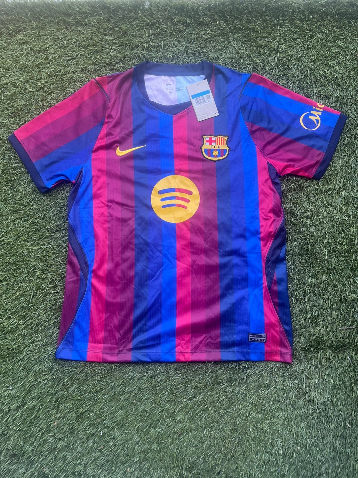 Barcelona shirt, Sport en Fitness, Maat XL, Ophalen of Verzenden, Zo goed als nieuw, Shirt
