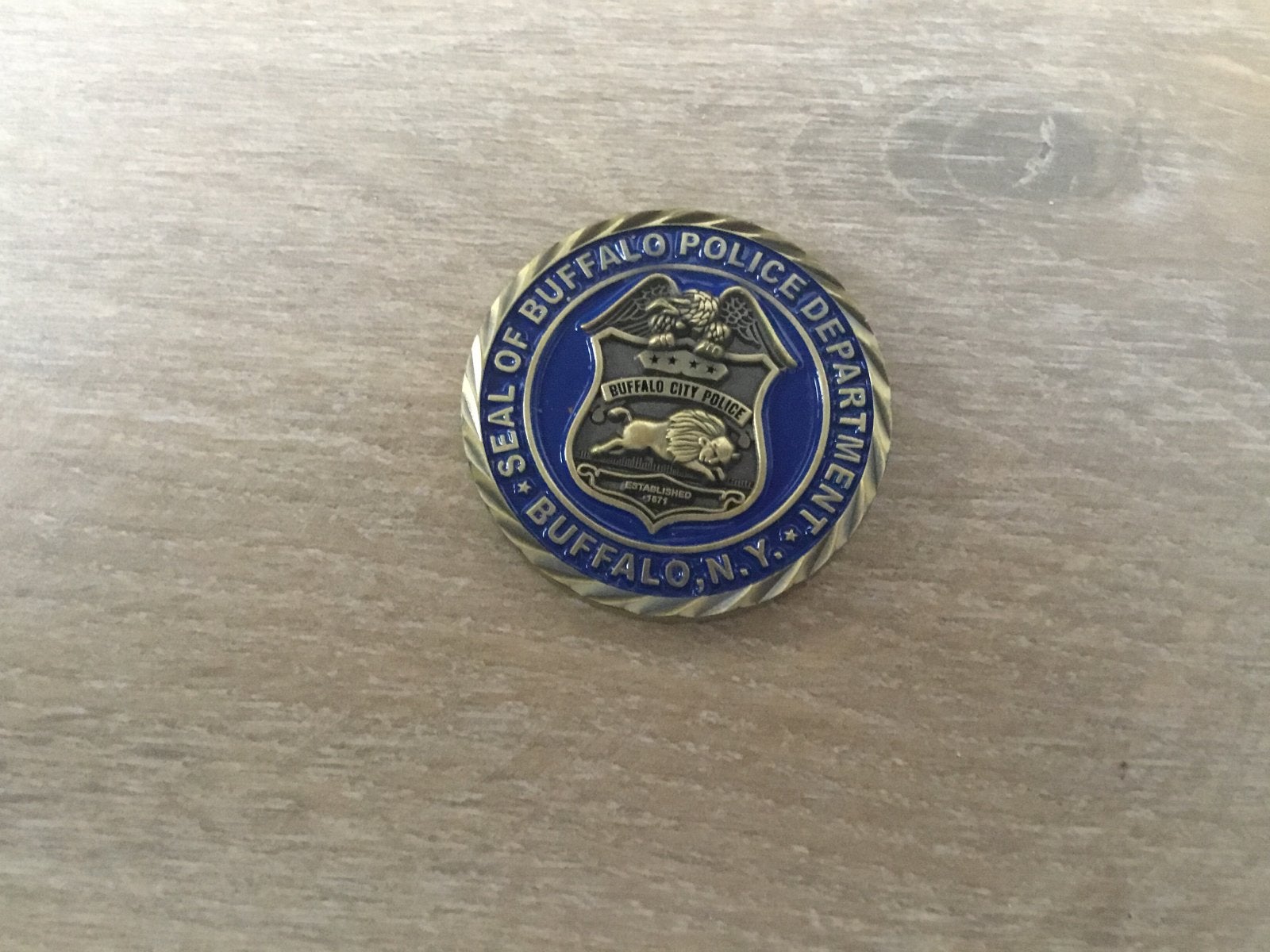 Buffalo Police Department Challenge Coin, Verzamelen, Ophalen of Verzenden, Zo goed als nieuw
