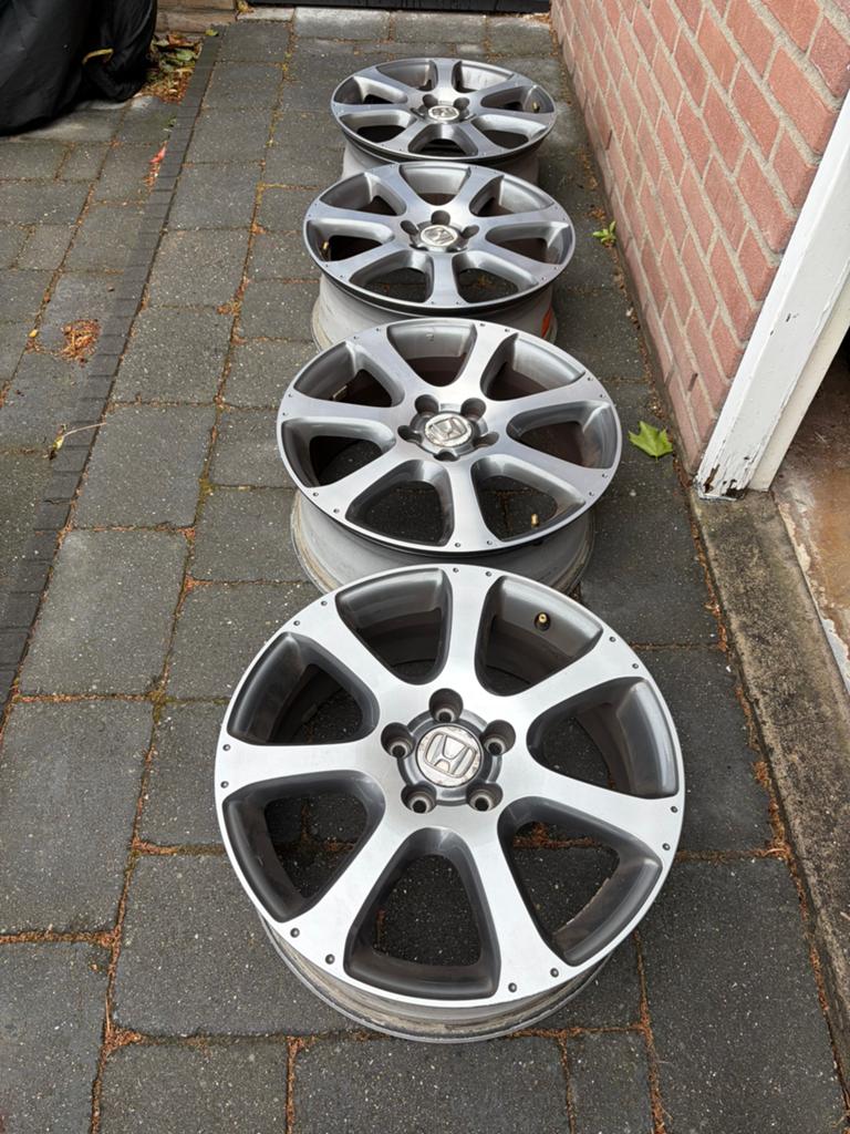 Set van 4 18” CRV/Accord Honda velgen, Ophalen, 18 inch, Gebruikt, Velg(en)