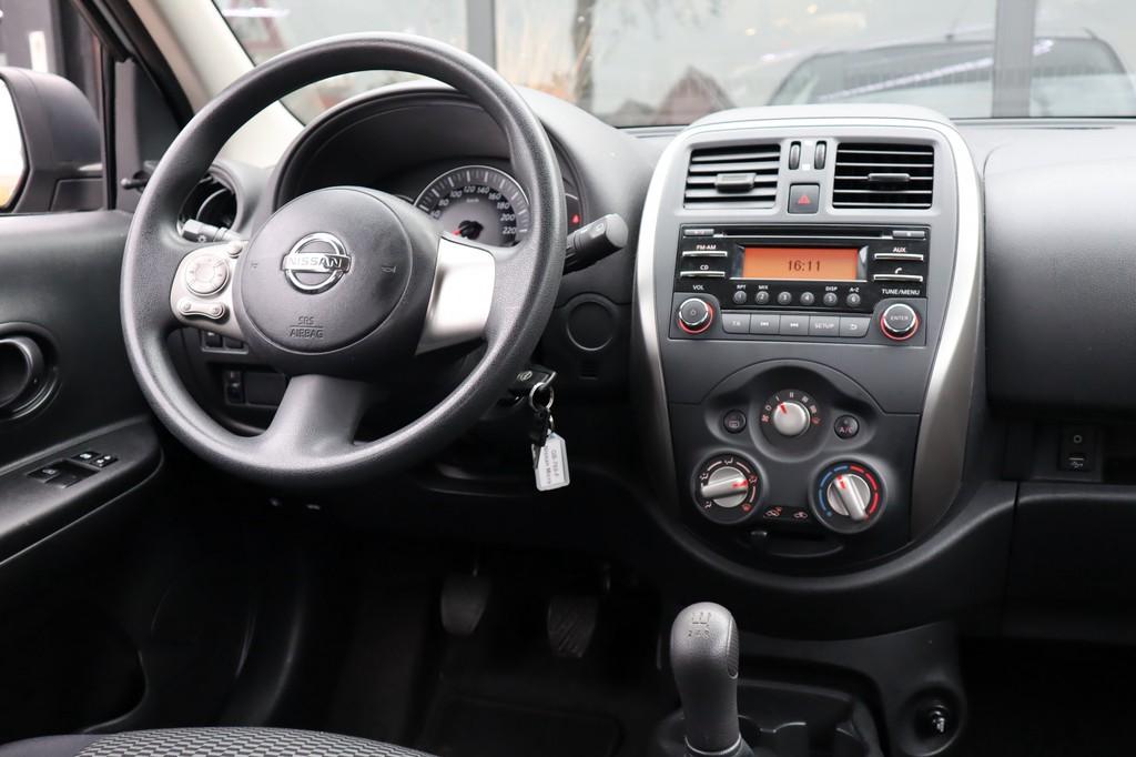 Nissan Micra 1.2 | Airco | Elektrisch pakket (bj 2015), Voorwielaandrijving, Euro 5, Stof, Gebruikt