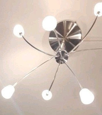Hanglamp met 7 armen, Ophalen of Verzenden, Zo goed als nieuw