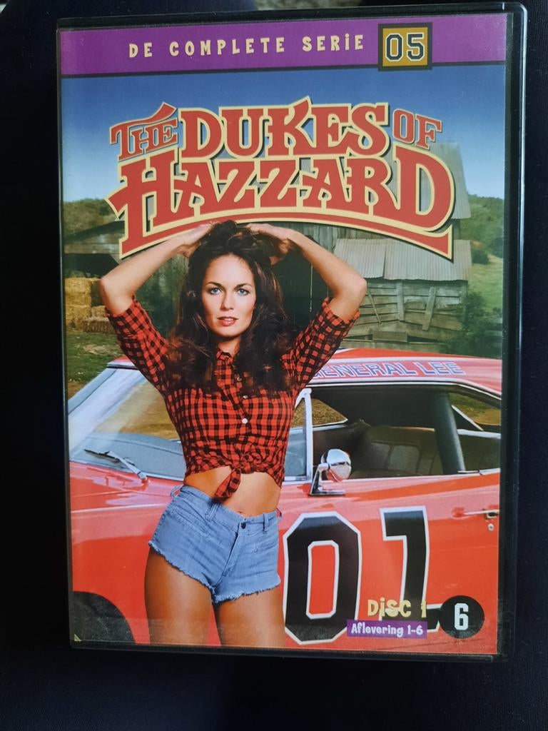 The Dukes of Hazzard complete serie 5 DVD - gave staat, Vanaf 6 jaar, Ophalen, Zo goed als nieuw, Actie en Avontuur