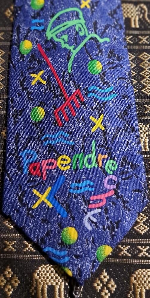 Papendrecht Gemeente Provincie Zuid-Holland stropdas, Kleding | Heren, Stropdassen, Ophalen of Verzenden, Nieuw, Blauw
