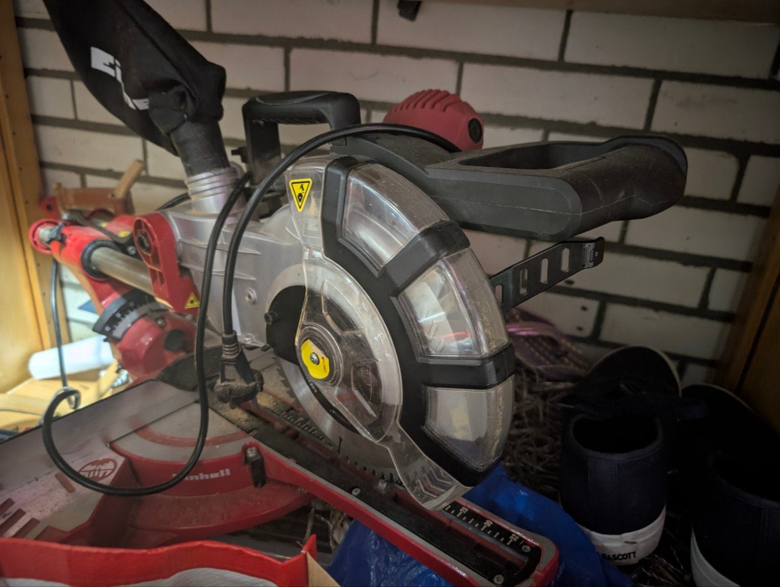 Einhell Afkortzaag TC-SM 2131 Dual, Ophalen, Gebruikt, Einhell, Afkortzaag