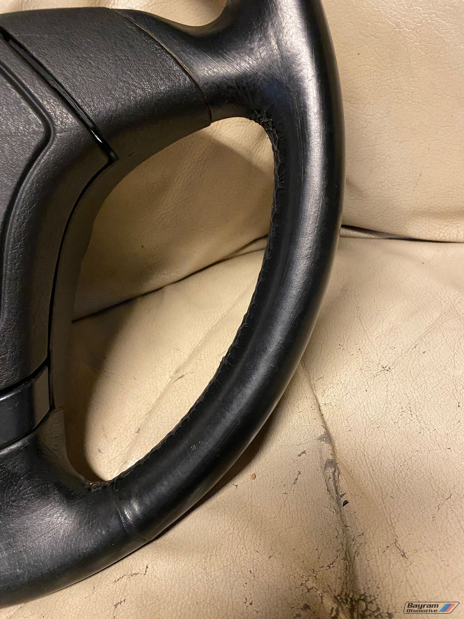 Foto 6 van Bmw E36 zwart lederen sportstuur stuur Z3 3-serie M3 coupe