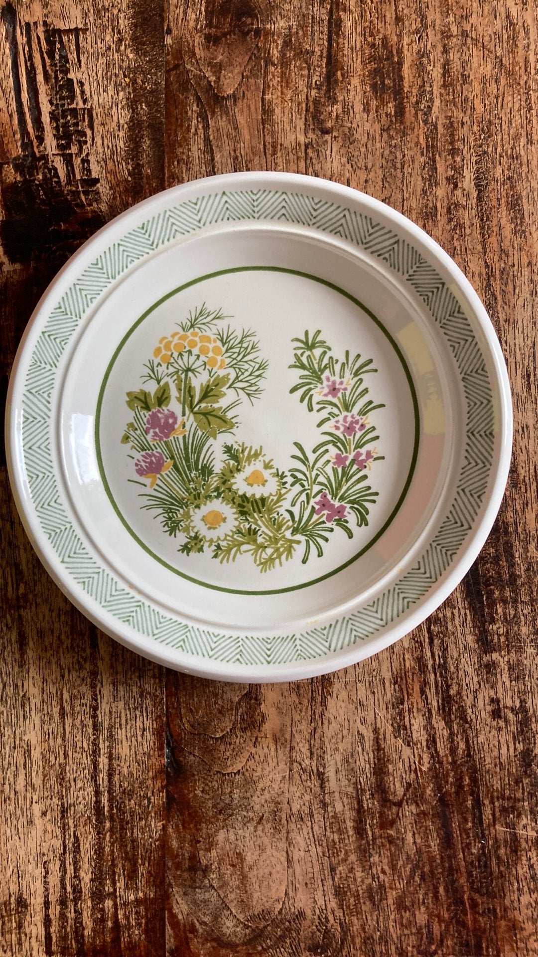 Portmeirion National Trust | Garden Herbs | 9 bordjes 19 cm, Huis en Inrichting, Keuken | Servies, Nieuw, Ophalen of Verzenden
