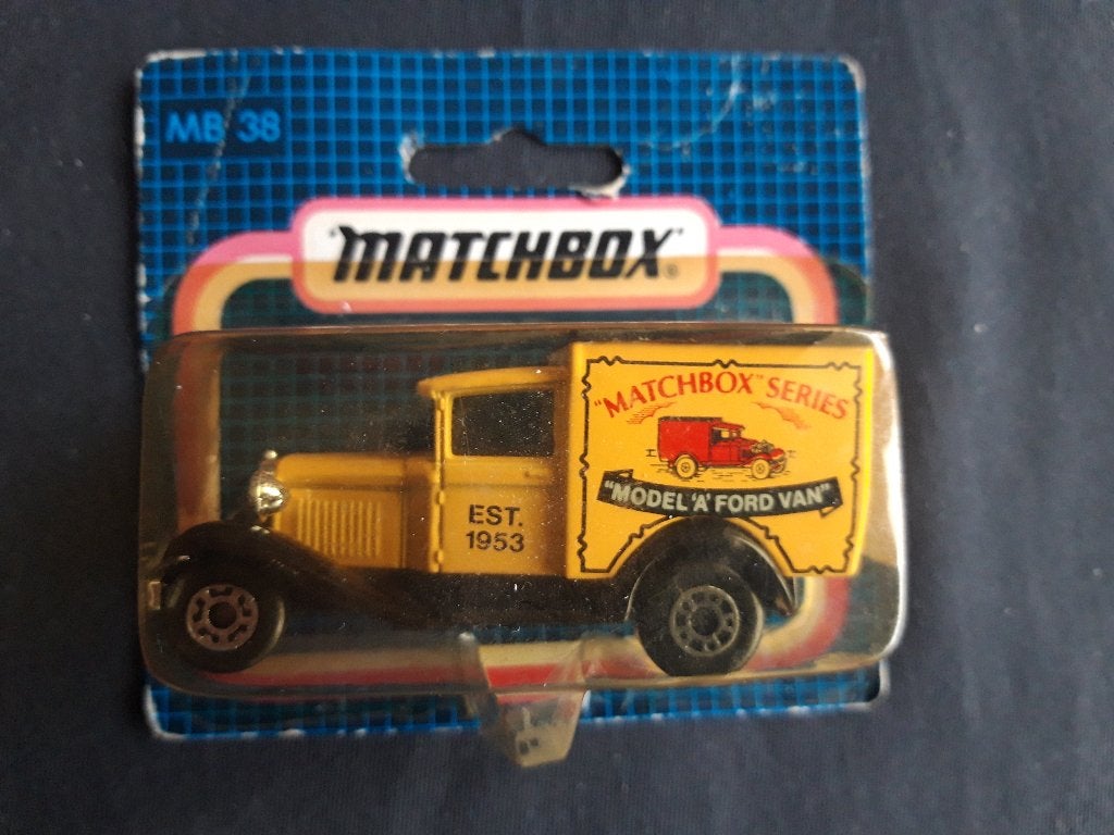 Matchbox 1-75 serie Ford model A , MB38 nog nieuw in OVP, Ophalen of Verzenden, Zo goed als nieuw, Auto