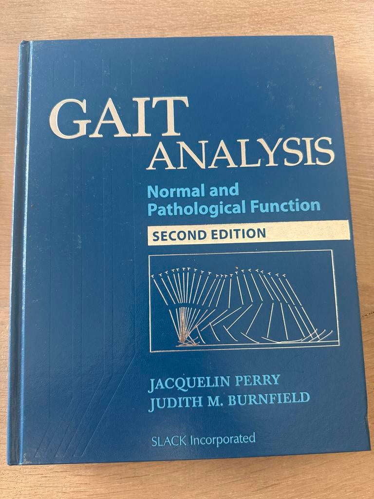 GAIT Analysis 2e editie - Jacquelin Perry, Ophalen of Verzenden, Beta, Gelezen, HBO