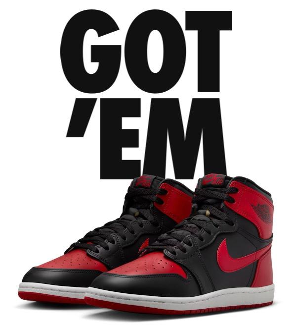 Air Jordan 1 High 85 - Bred / Banned EU 42.5, Ophalen, Nieuw, Zwart, Sneakers of Gympen