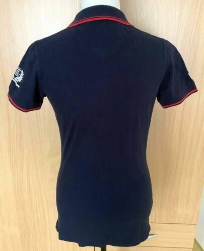 Falcon top/polo maat S, Blauw, Ophalen of Verzenden, Zo goed als nieuw, Korte mouw