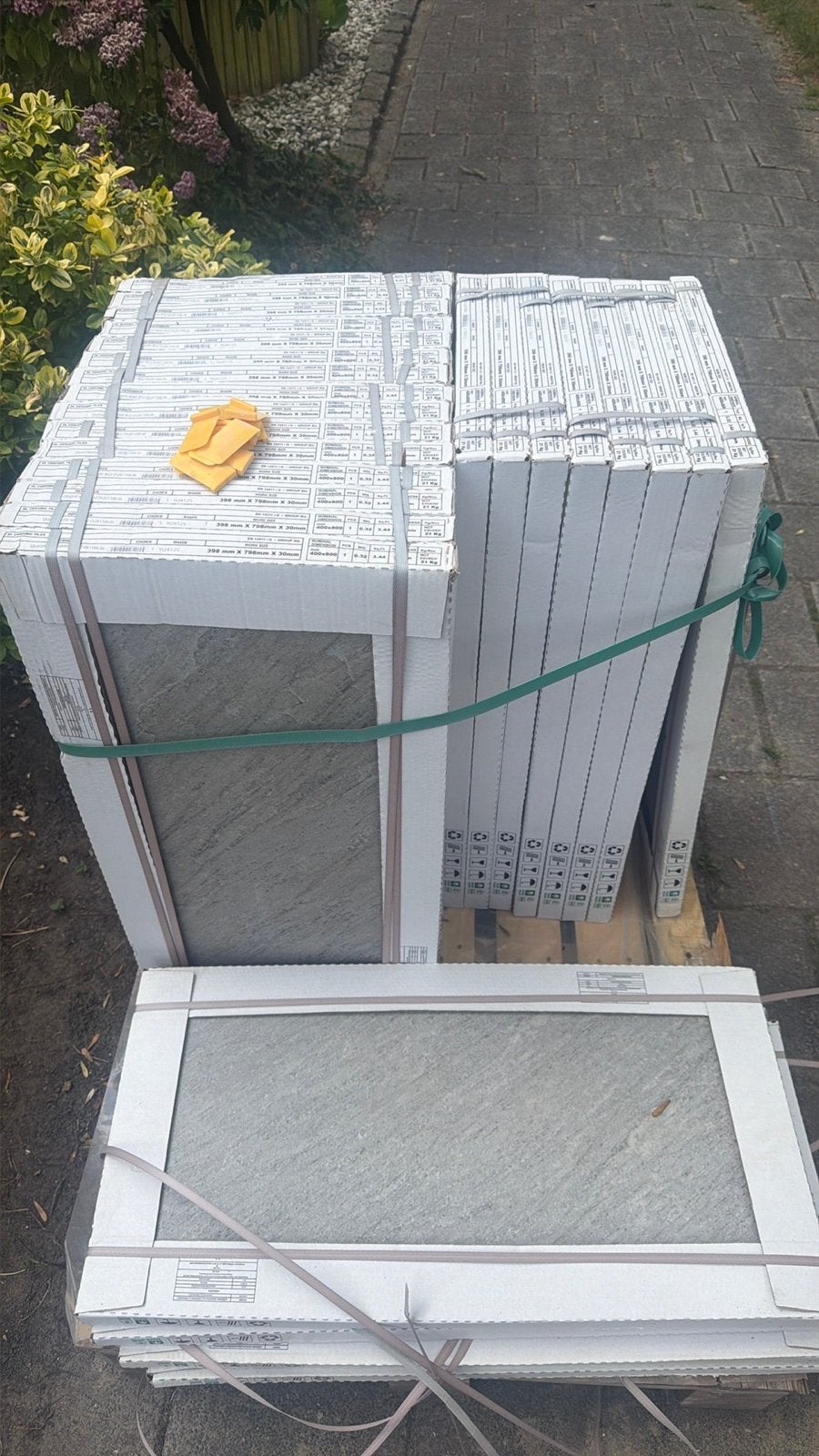 8m² Keramische Tegels 80x40 Geoceramica 3.0 Quartz Silver, Ophalen, 60 cm of meer, Keramiek, Nieuw