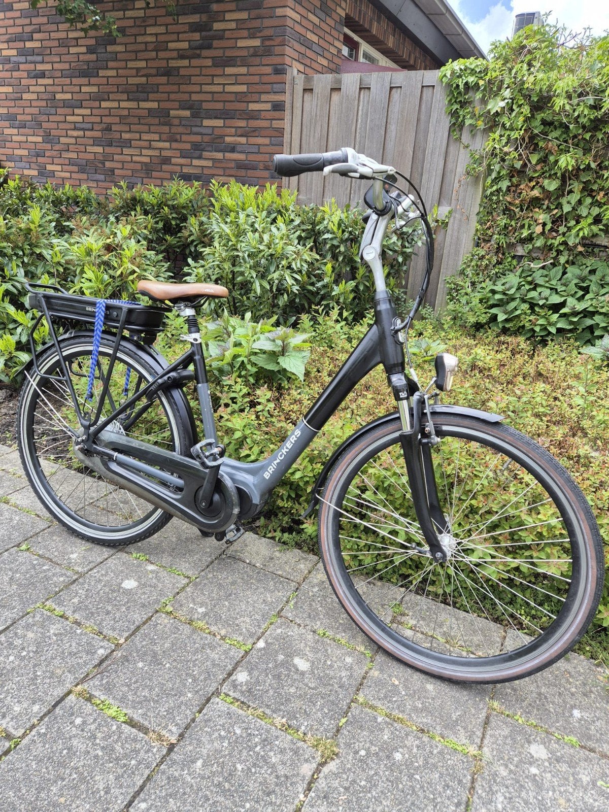 Mooie Brinckers middenmotor Elektrische fiets, Electric bike, 51 tot 55 cm, Ophalen, Zo goed als nieuw, Brinckers